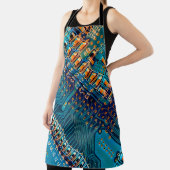 Elektronische Platine nah. Computer, Semico Schürze (InSitu)