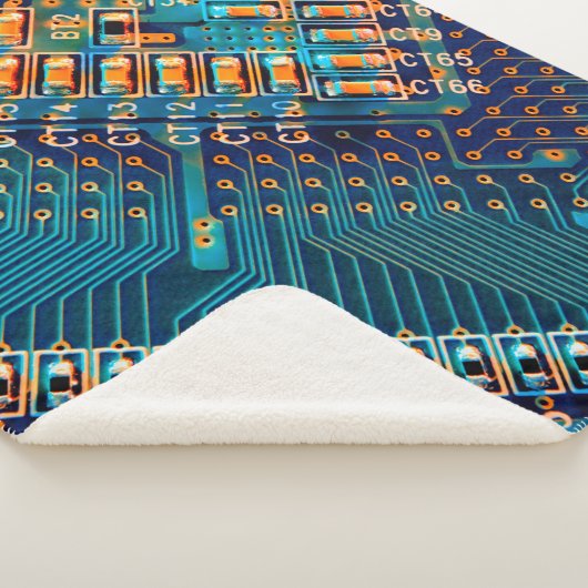 Elektronische Platine nah. Computer, Semico Sherpadecke (3/4)