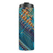 Elektronische Platine nah. Computer, Semico Thermosbecher (Vorderseite)