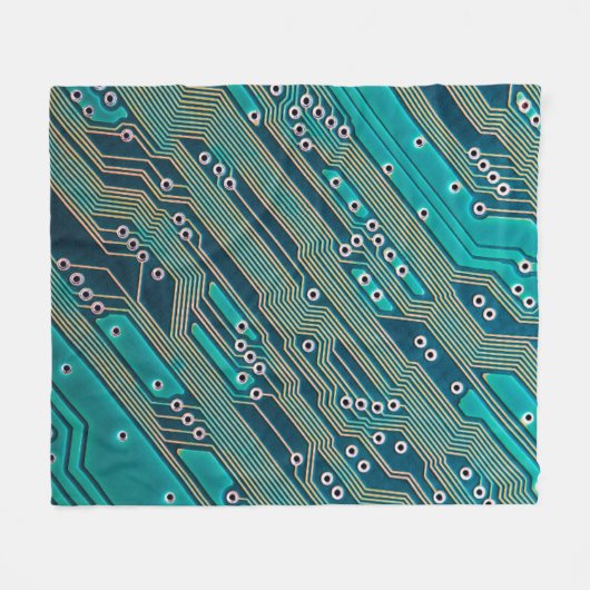 Elektronische Platine nah. Hintergrund, bob Fleecedecke (Vorderseite (Horizontal))