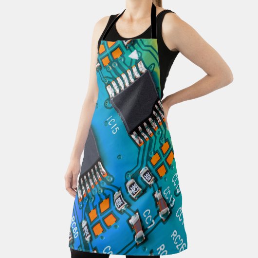 Elektronische Platine nah. Hintergrund, bob Schürze (InSitu)