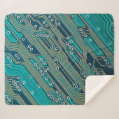 Elektronische Platine nah. Hintergrund, bob Sherpadecke (Vorderseite (Horizontal))