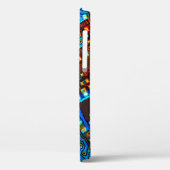 Elektronische Platine nah. Hintergrund, Bohr Case-Mate iPhone Hülle (Rückseite / Links)