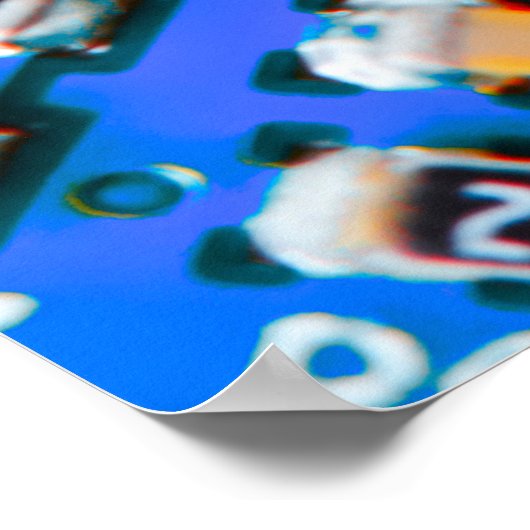 Elektronische Platine nah. Hintergrund, Bohr Poster (Ecke)