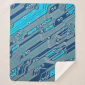 Elektronische Platine nah. Schaltung, Tafel, b Sherpadecke (Vorderseite)