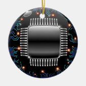 Elektronische Platinenverkleidung Keramikornament (Vorne)