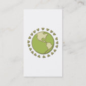 Elektronische recycelnde ökologische visitenkarte (Rückseite)