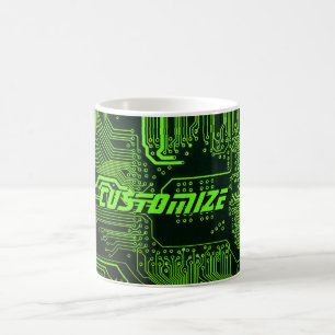 Elektronische Schalttafel für benutzerdefinierte L Kaffeetasse