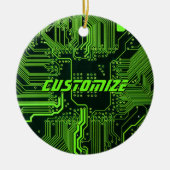 Elektronische Schalttafel für benutzerdefinierte L Keramik Ornament (Vorne)