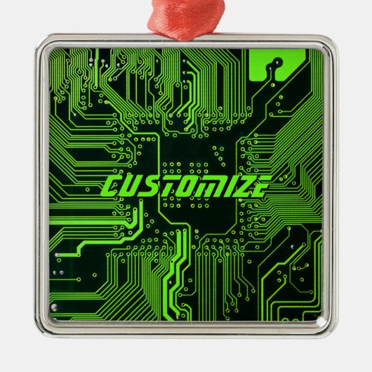 Elektronische Schalttafel für benutzerdefinierte L Ornament Aus Metall (Vorne)