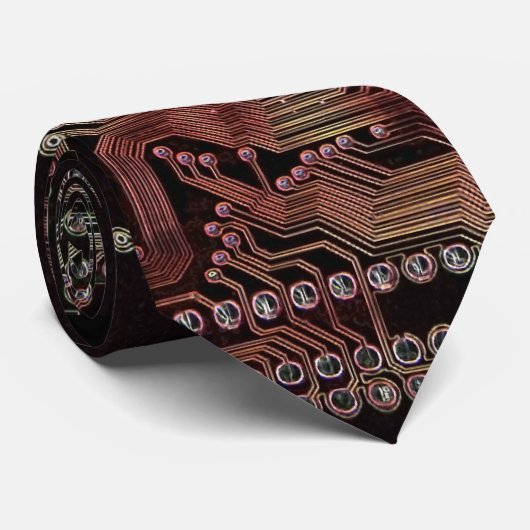 elektronische Schaltung Krawatte (Gerollt)