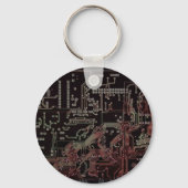 elektronische Schaltung Schlüsselanhänger (Vorderseite)