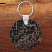 elektronische Schaltung Schlüsselanhänger (Vorderseite)