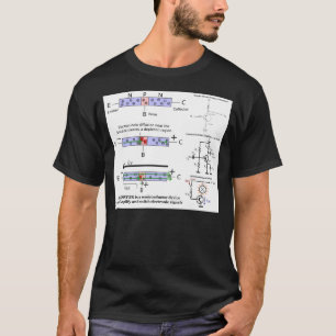 Elektronische Signalverstärkung Transistoren-Halbl T-Shirt