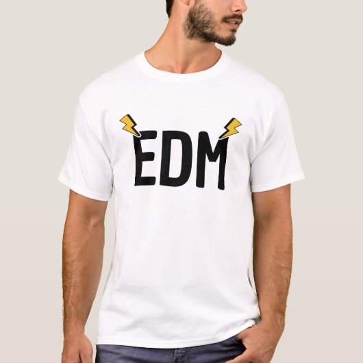 Elektronische Tanzmusik T-Shirt (Vorderseite)