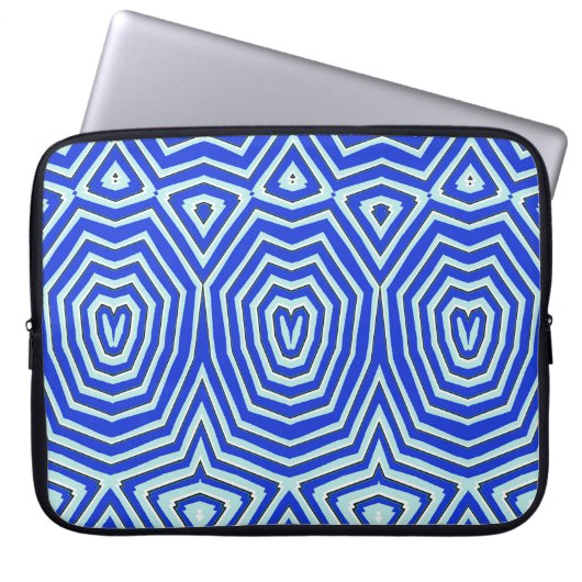 Elektronische Tasche - Klassisches blaues Design (Vorderseite)
