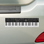 Elektronische Tastatur Autoaufkleber (Auf Auto)