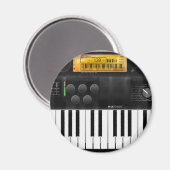 Elektronische Tastatur Magnet (Vorderseite/Rückseite)