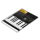 Elektronische Tastatur Notizblock (Linke Seite)