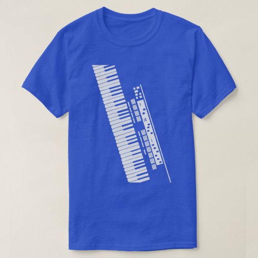 Elektronische Tastatur T-Shirt (Design vorne)