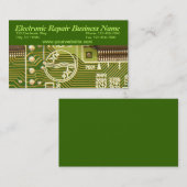 Elektronische Visitenkarte (Vorne/Hinten)