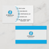 Elektronische Visitenkarte (Vorne/Hinten)