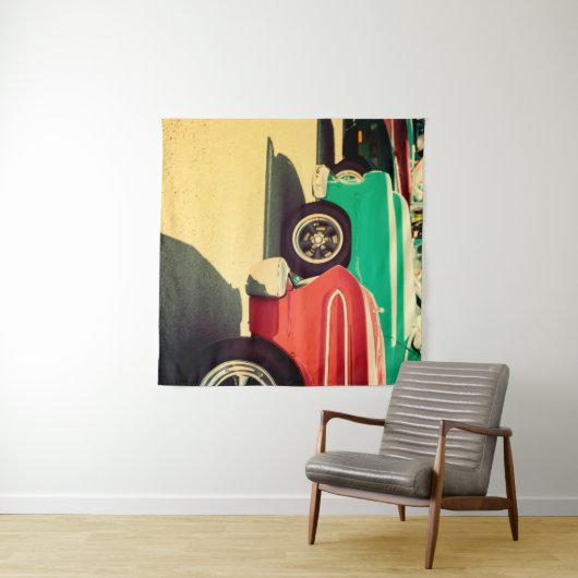 Elektronischer Keyboard-Synthesizer mit Weiß Wandteppich (Beispiel (Horizontal))