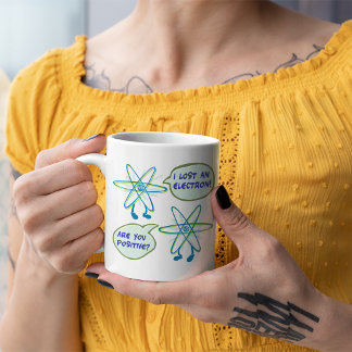 Elektronischer positiver Wortwitz Kaffeetasse
