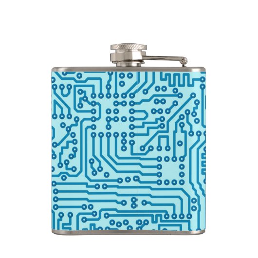 Elektronisches Digitalschaltungs-Brett Flachmann (Rückseite)