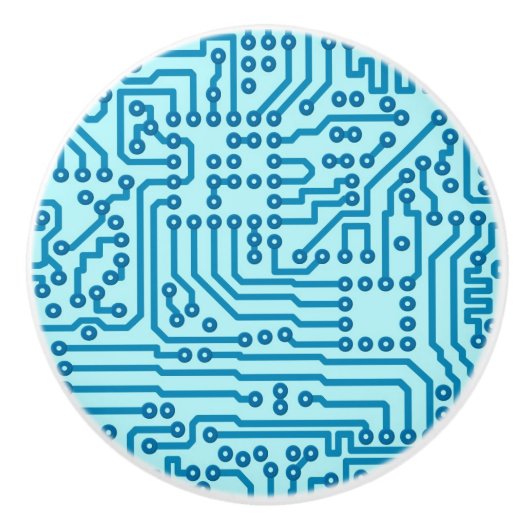 Elektronisches Digitalschaltungs-Brett Keramikknauf (Vorderseite)