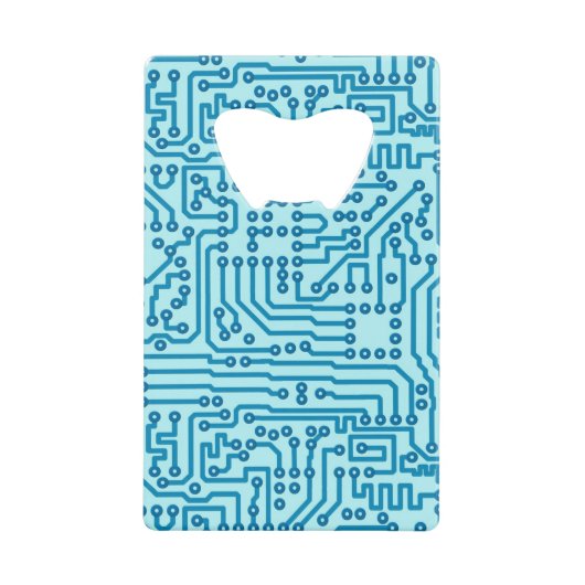 Elektronisches Digitalschaltungs-Brett Kreditkartenflaschenöffner (Vorderseite)