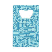 Elektronisches Digitalschaltungs-Brett Kreditkartenflaschenöffner (Rückseite)