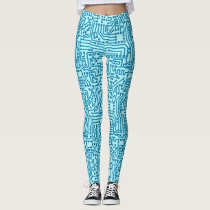 Elektronisches Digitalschaltungs-Brett Leggings