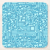 Elektronisches Digitalschaltungs-Brett Rechteckiger Pappuntersetzer (Vorderseite)