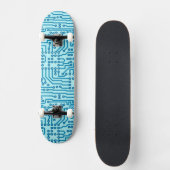 Elektronisches Digitalschaltungs-Brett Skateboard (Vorderseite)