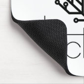 Elektronisches niedriges Land Mousepad (Ecke)