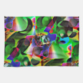 Elektronisches Planetarium in Grüntönen Geschirrtuch (Horizontal)