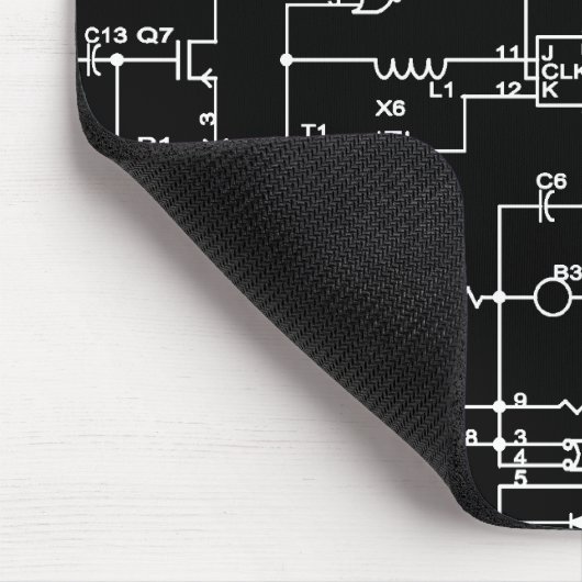 elektronisches Projekt Mousepad (Ecke)
