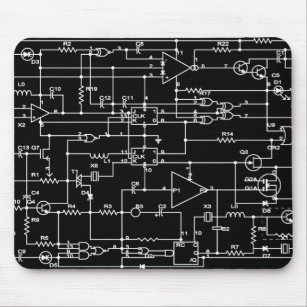 elektronisches Projekt Mousepad