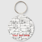 elektronisches Projekt Schlüsselanhänger (Vorderseite)