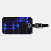 Elektronisches Reiserechnerschaltbrett Gepäckanhänger (Vorderseite horizontal)