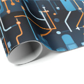 Elektronisches Schaltpapier Geschenkpapier (Rolleneckpunkt)