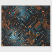 Elektronisches Schaltpapier Geschenkpapier (Flach)