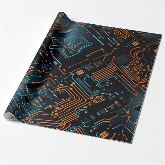 Elektronisches Schaltpapier Geschenkpapier (Ungerollt)