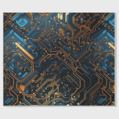 Elektronisches Schaltpapier Geschenkpapier (Flach)