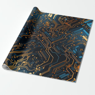 Elektronisches Schaltpapier Geschenkpapier