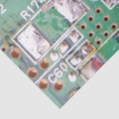 Elektronisches Schalttafel Seidenpapier (Ausschnitt)