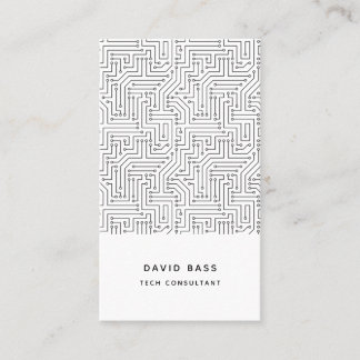 Elektronisches Schaltungsmuster Visitenkarte