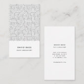 Elektronisches Schaltungsmuster Visitenkarte (Vorne/Hinten)