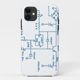 elektronisches Schaltungsplan Technologie Blueprin Case-Mate iPhone Hülle